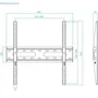 Tooq Soporte Fijo de Pared LP1072F-B para TV de 32-70 pulgadas